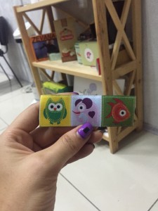 Жаккардовая бирка