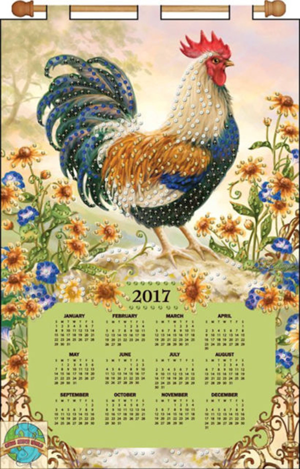 Календарі на 2017 рік Півня